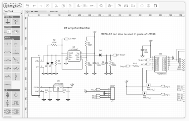 Programa de desenhar circuitos elétricos online