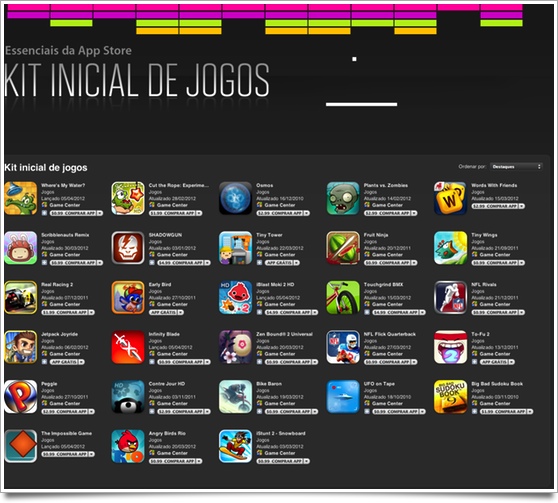 Os jogos chegaram à App Store brasileira - Feliz Páscoa!