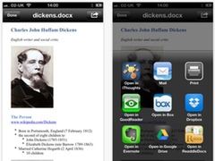 Arquivos DOCX no iPad e iPhone com o makeDoc