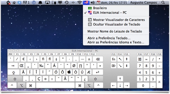 Caracteres especiais uma cola para os s mbolos do teclado do Mac