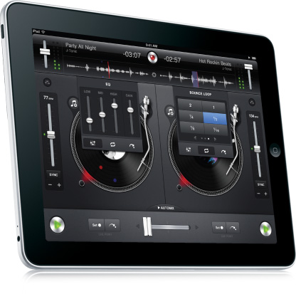 djay ipad screenshot2.jpg - fonte: djay for iPad » The full fledged iPad DJ app by algoriddim (http://www.algoriddim.com/djay ipad)