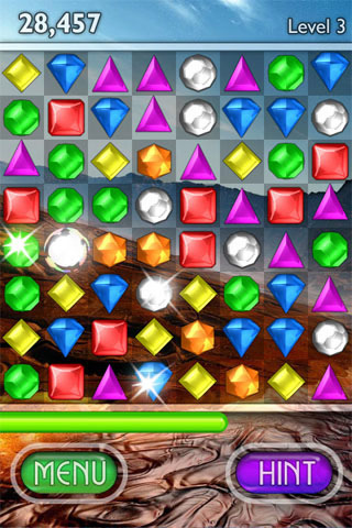 Jogos Bejeweled em Jogos na Internet