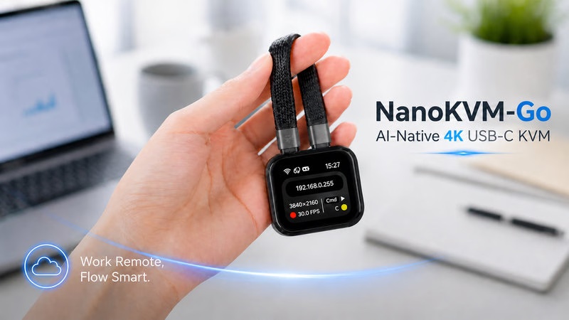 Imagem comercial do NanoKVM