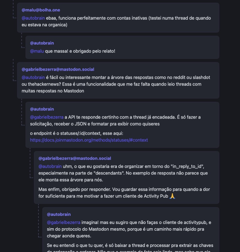 print da saída HTML gerada pelo script deste artigo