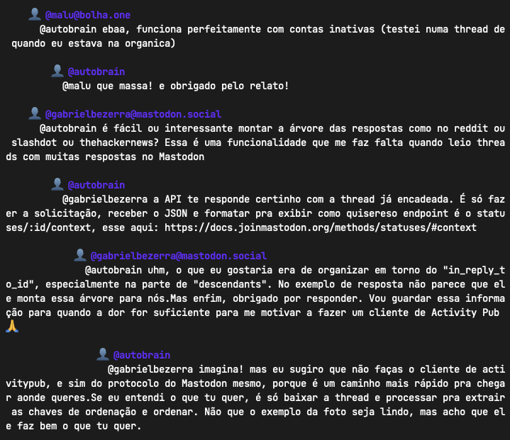 print da saída HTML gerada pelo script deste artigo