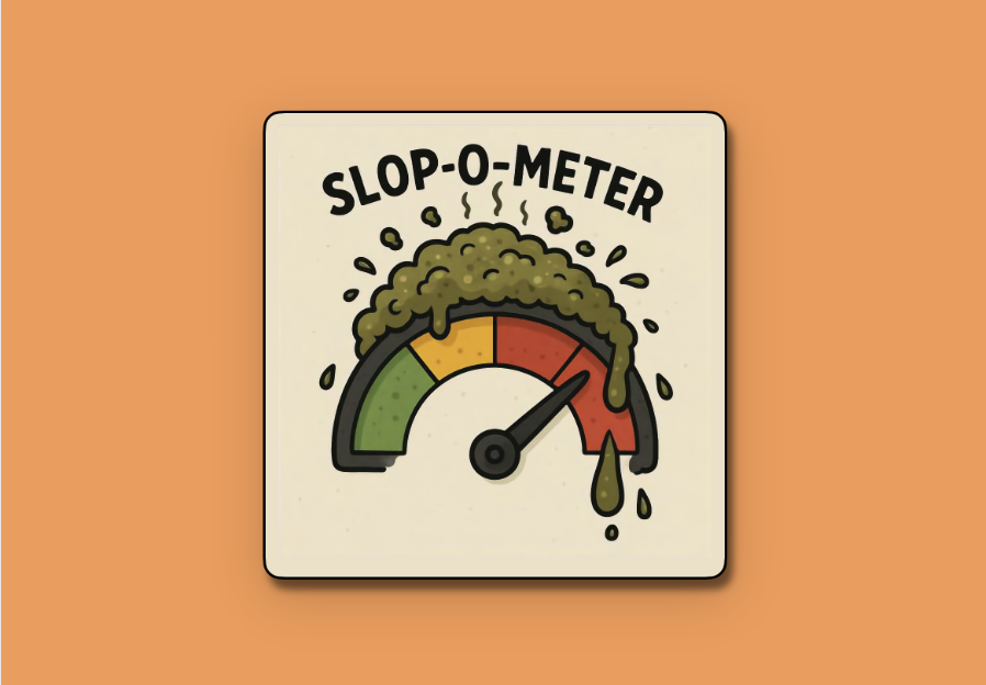Ícone mostrando um hipotético instrumento medidor de slop