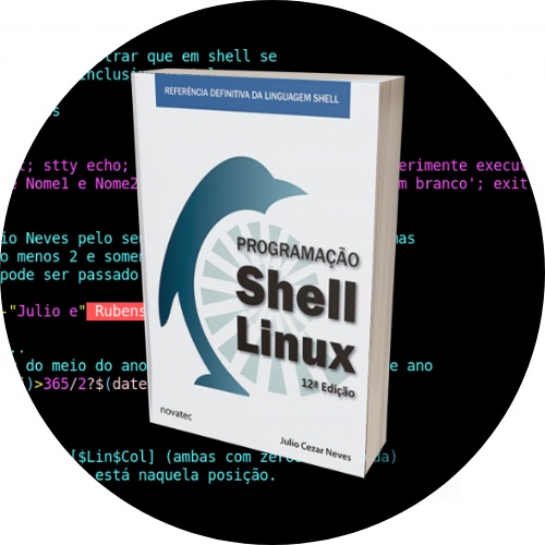 Livro Programa&ccedil;&atilde;o Shell Script, de Julio Neves
