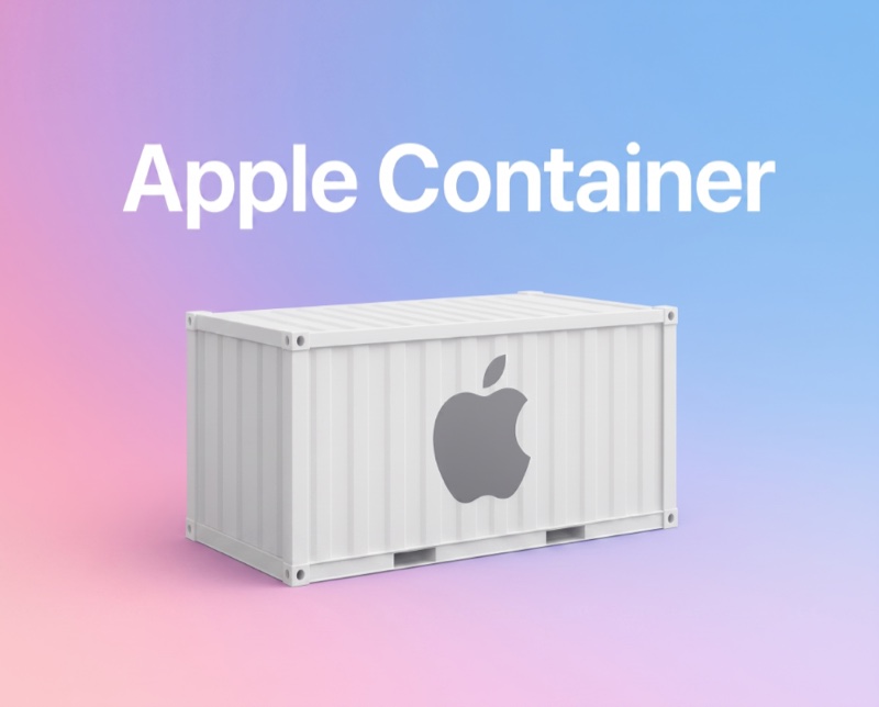 Logo do Apple Container