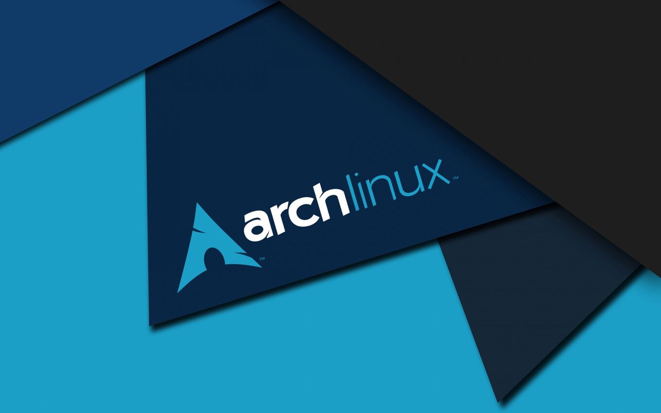 Um banner do Arch Linux